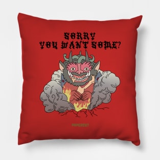 Hungry Demon Pillow