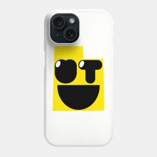 Utah States of Happynes- Utah Smiling Face Phone Case