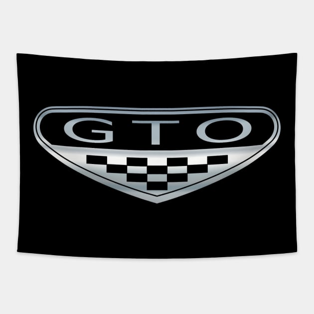 GTO Emblem - Front and Back Tapestry by MarkQuitterRacing