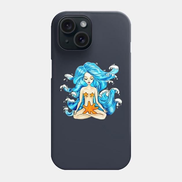 Yoga Vibes Phone Case by Shweta.Designs