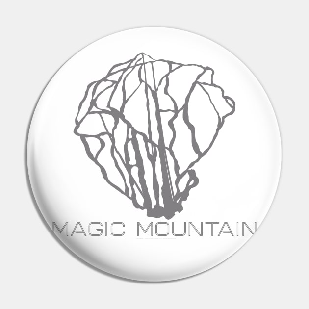 Magic Mountain Resort 3D Pin by Mapsynergy