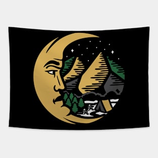 Cool Moon Tapestry