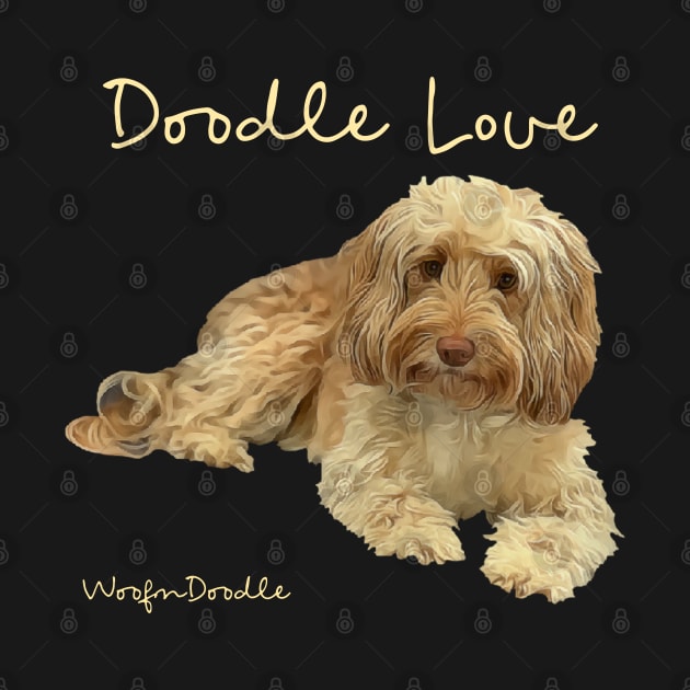 Golden Doodle Dog by WoofnDoodle 