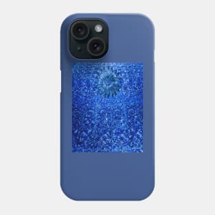 Blue Sparkle Glamour Bling Bling Phone Case