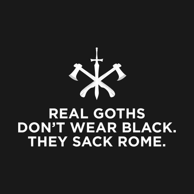 Real Goths Don't wear black by martinroj