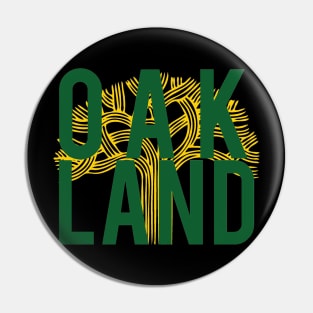 Oakland Tree 2 Pin