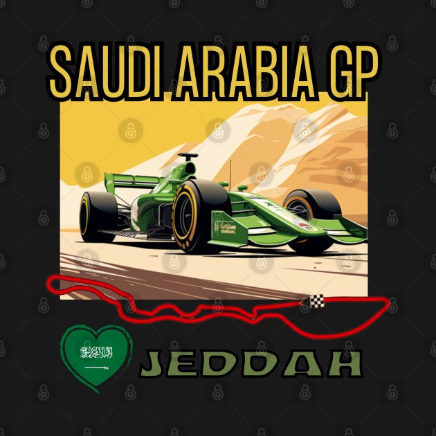 Saudi Arabian Grand Prix, Jeddah Circuit, Formula 1 by Pattyld