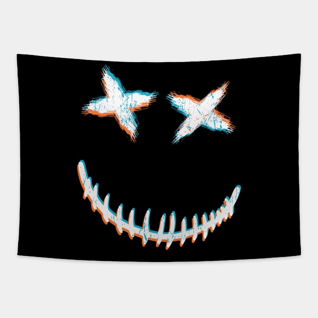 Smile Skeleton Tapestry by Insomnia_Project