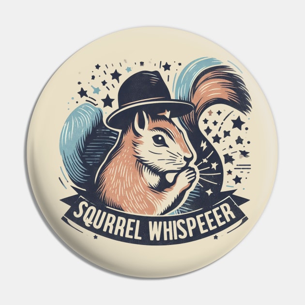 Squirrel Whisperer Pin by Dalindokadaoua