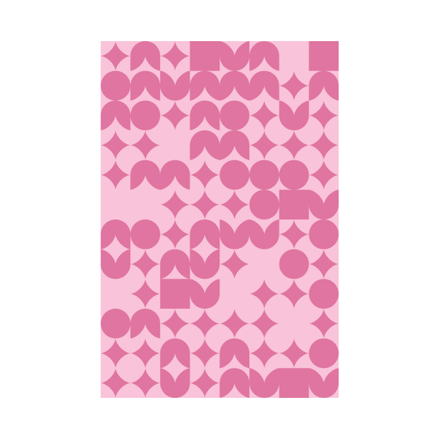 Valentines Day Geometric Pattern - Flowers #8 by Trendy-Now