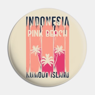 Pink Beach - Indonesia Pin