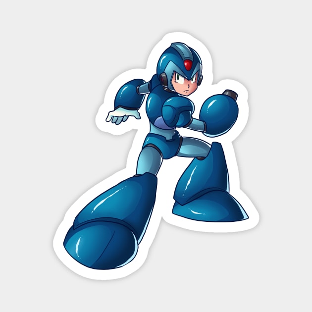 X from MEGAMAN X Magnet by IanDimas