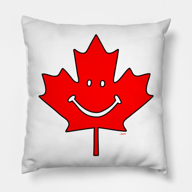 Have A Canadian Day! Pillow by cjboco