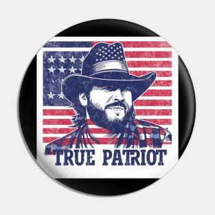 Toby Keith True Patriot Pin