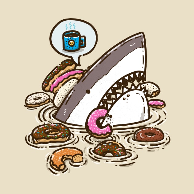 Donut Shark by nickv47