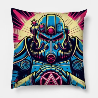 80s retro vintage BOS Pillow