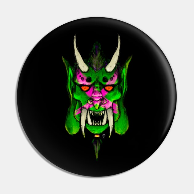 The Green Ogre Pin by RealmForgeArt