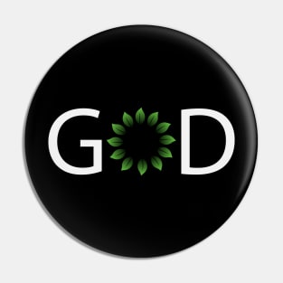 God creative typography design Pin