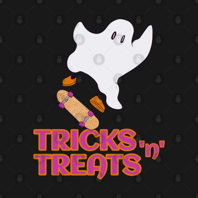 Tricks 'n' Treats - Ghost Skater by MisterThi