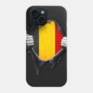 Belgium Flag. Proud Belgian Phone Case