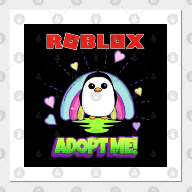 Roblox Adopt Me Penguin Roblox Posters And Art Prints Teepublic - roblox pixel bird id