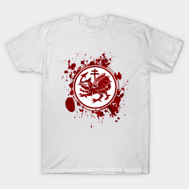 Order Of The Dragon Logo Vlad Dracula Order Of The Dragon Logo Vlad Dracula T Shirt Teepublic