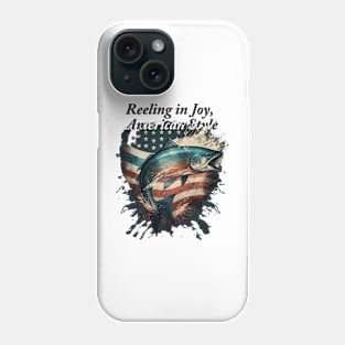 Reeling in Joy, American Style Phone Case