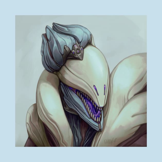 Toothy Saryn, Warframe by Cleo Naturin