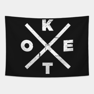 Vintage KETO Design Tapestry