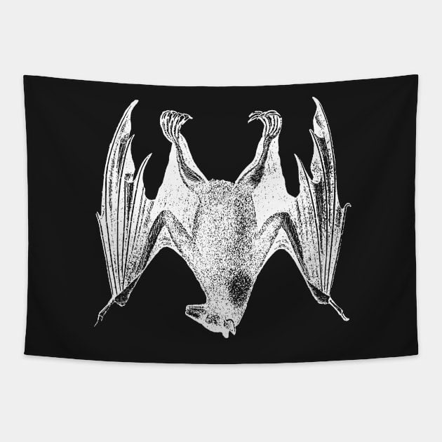 The Bat, man. White edition. Tapestry by winterwinter