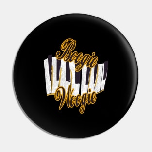 Boogie Woogie Piano Design Pin