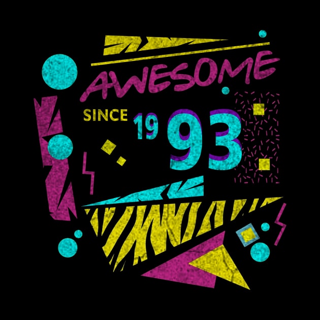 Awesome Since 1993-93’s Birthday Celebration, 41st Birthday by ysmnlettering