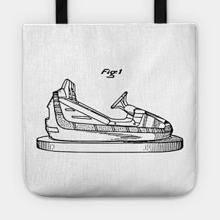 Bumper Car Dodgem Ride Patent Print Tote