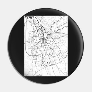 Graz Austria City Map Pin