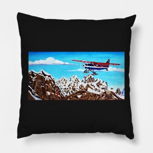 Ruth Glacier Landing Pillow