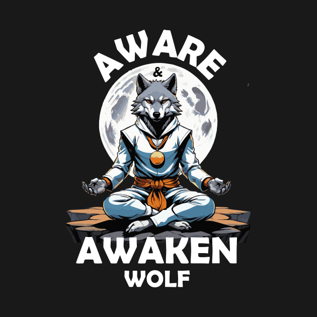 Aware and Awaken Wolf by Arcanum Luxxe Store