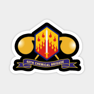 48th Chemical Brigade - SSI w Br - Ribbon X 300 Magnet