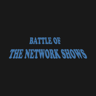 Battle of the Network Shows Logo Blue T-Shirt