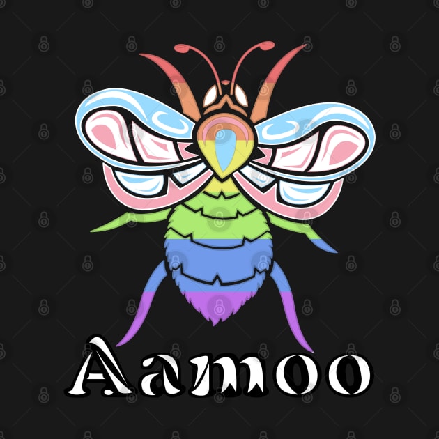 Pride Aamoo (Bee) by KendraHowland.Art.Scroll