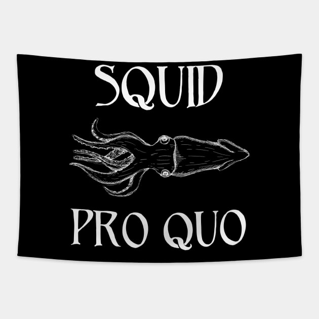 Squid Pro Quo Tapestry by jplanet