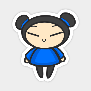 Blue Pucca Magnet