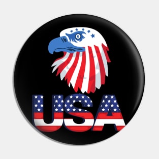 USA Eagle T-Shirt Pin