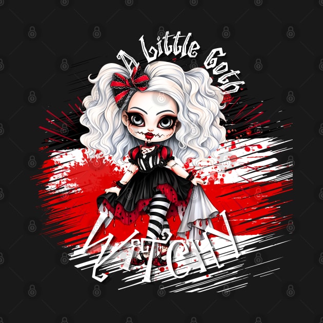 A Little Red Goth Witchy by littlewitchylif