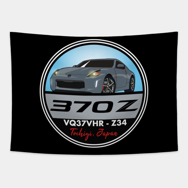 Nissan 370Z Tochigi, Japan Tapestry by Side Hustle