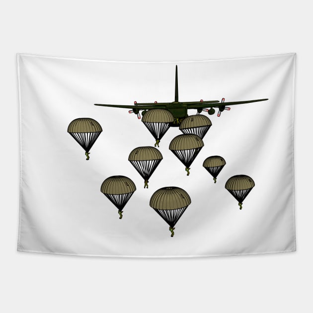 Airborne forces Tapestry by Arassa Army