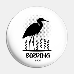 Birding Spot Pin