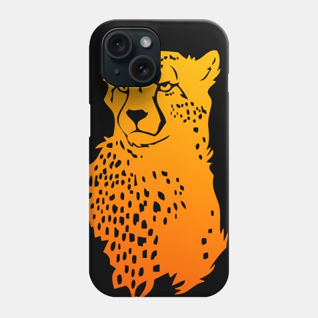 Cheetah Portrait Phone Case by JFells