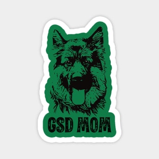 GSD Mom - German Shepherd Dog Mom Magnet