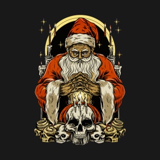 Sinister Claus Concoctions: Crafting Nightmares in the Twisted Workshop of Krampus T-Shirt