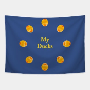 My Ducks Tapestry